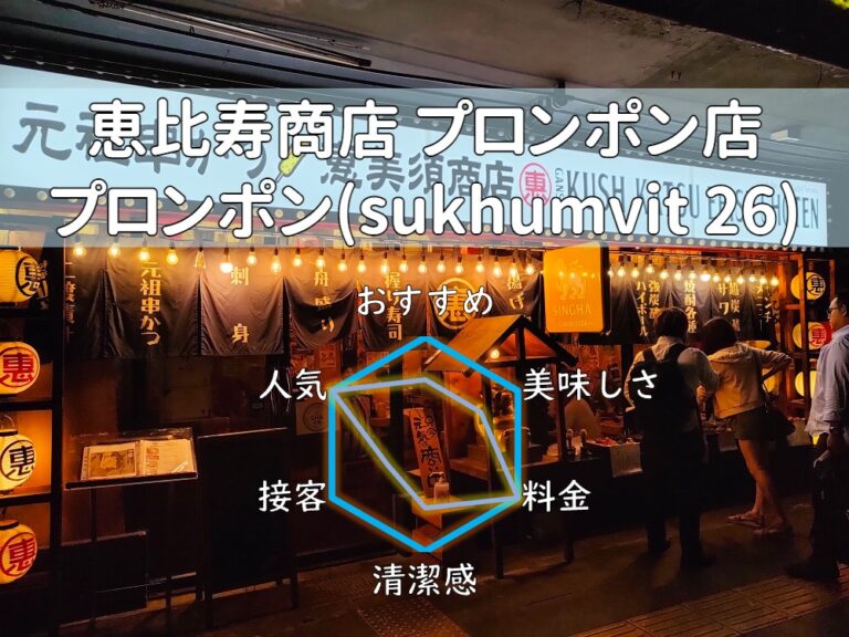 【恵比寿商店 プロンポン店】駅近で派手に賑わう人気店！【プロンポン】