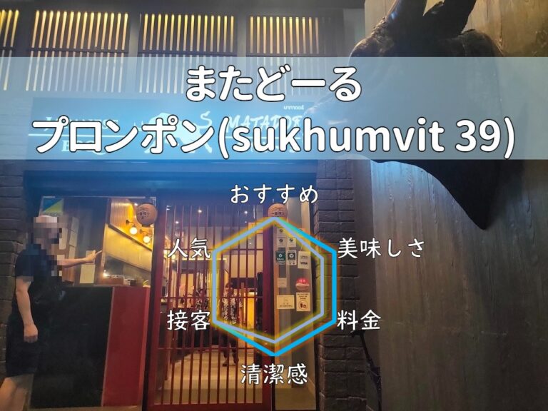 【またどーる】非の打ち所がない絶大な人気を誇る日系焼肉屋さん！【プロンポン】